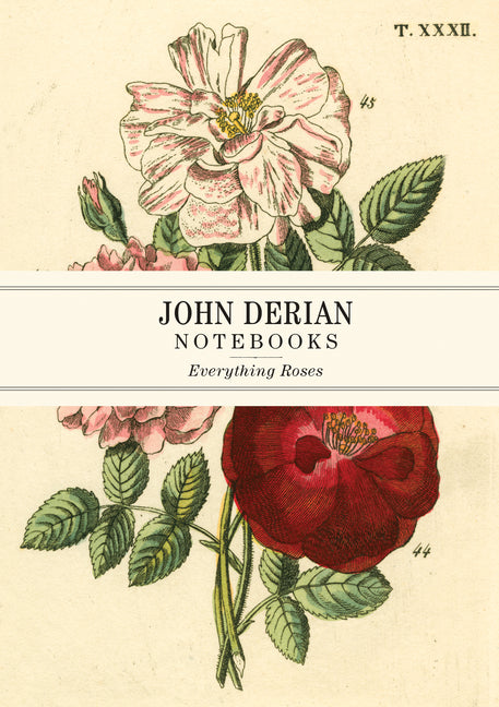 John Derian Paper Goods: Everything Roses Notebooks - Ingram
